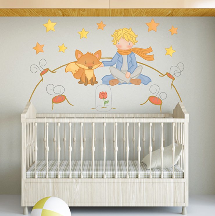 Les Stickers Muraux Le Coup De Pouce Deco Pour La Chambre De Bebe Mademoiselle Fashion Pour Les Filles