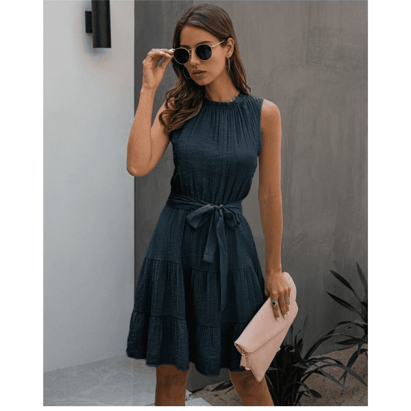 Robe courte bohème chic