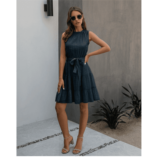 Robe courte bohème chic