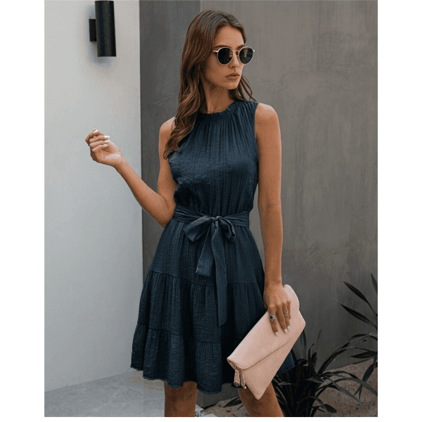 Robe courte bohème chic