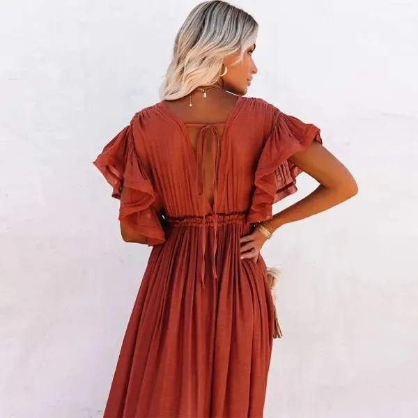 Robe bohème rêve d'été